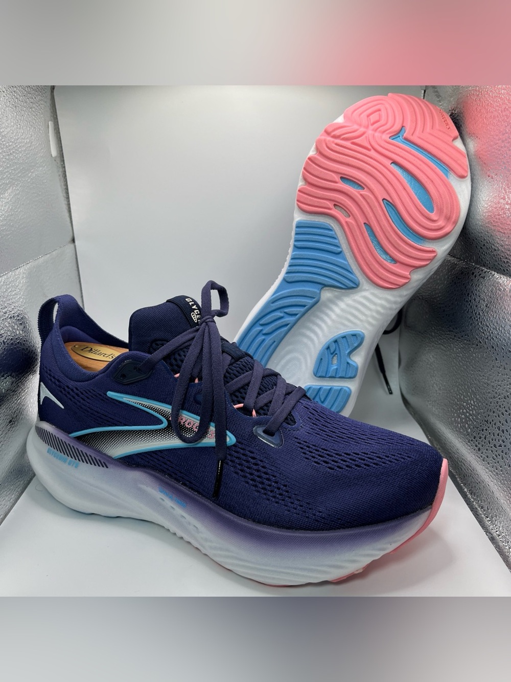 Brooks Glycerin GTS 22 Blue Ribbon Peacoat Women's 8.5 Running Shoes 1204351B429